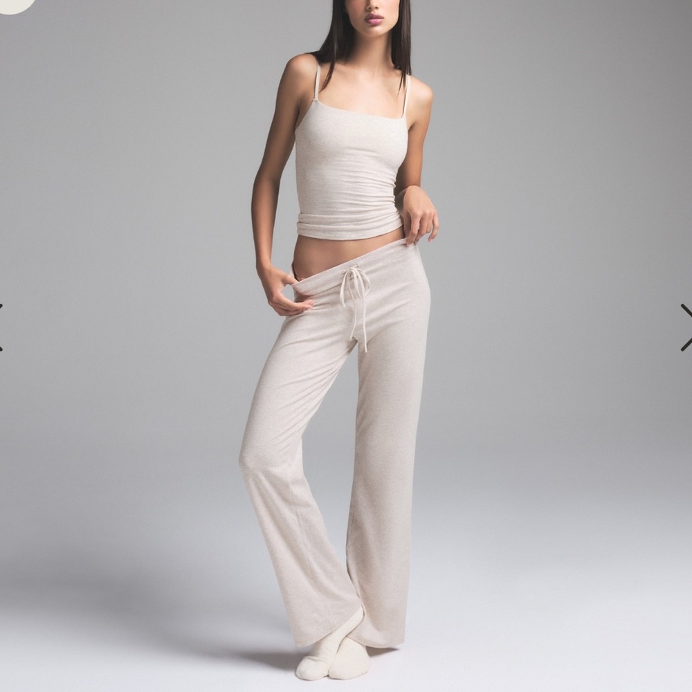 COPY - Skims Lounge Set in Heather Oatmeal